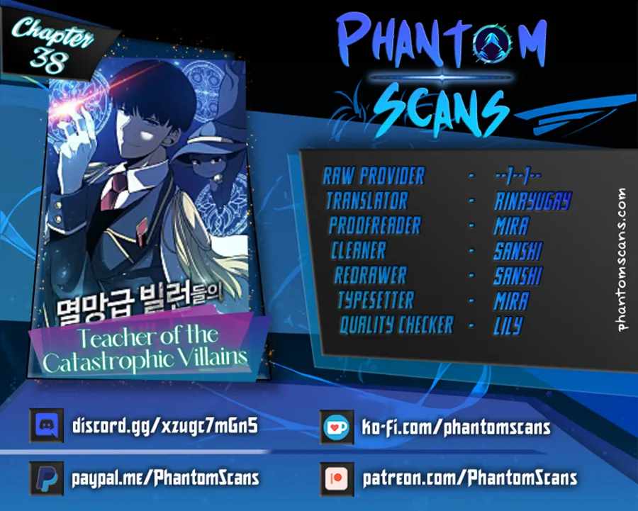 The Teacher of Perishable Villains Chapter 38 - page 1