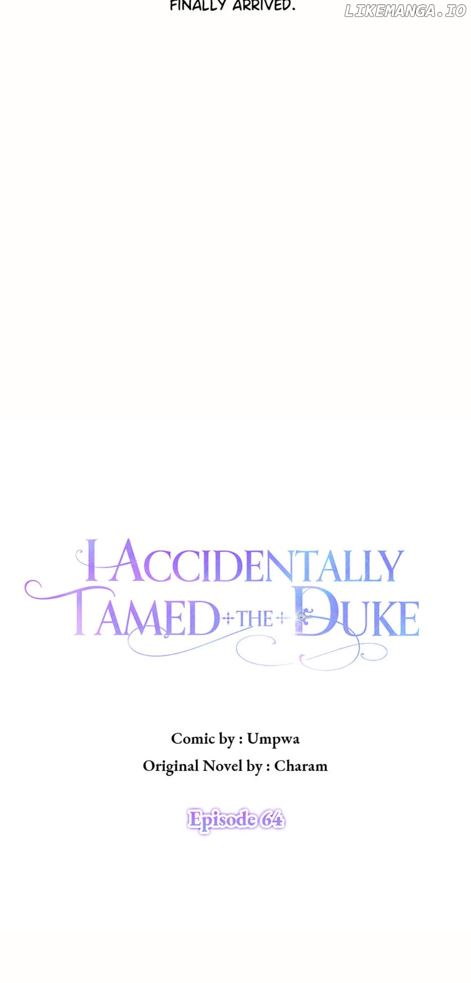 I Accidentally Tamed the Duke Chapter 64 - page 18
