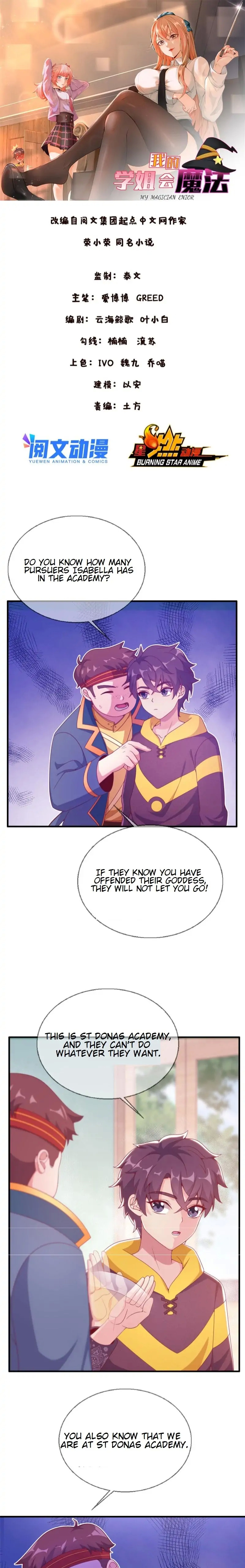 My Senpai Knows Magic chapter 5 - page 2