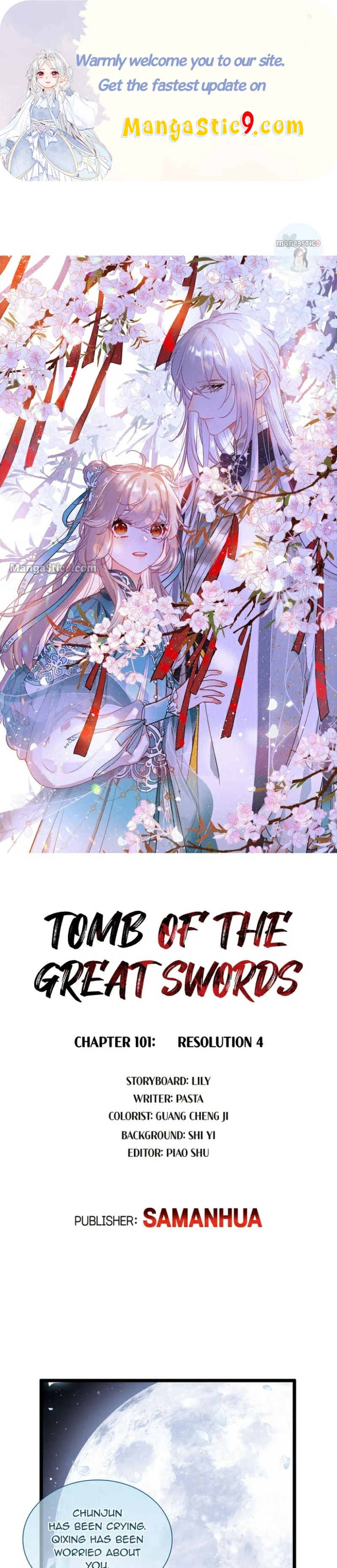 The Tomb of Famed Swords Chapter 101 - page 1