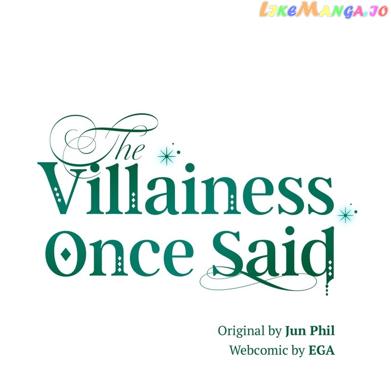 The Villainess Once Said Chapter 3 - page 6
