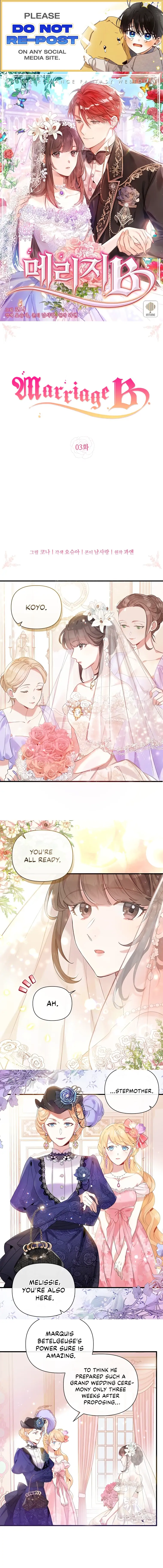 Marriage B Chapter 3 - page 1