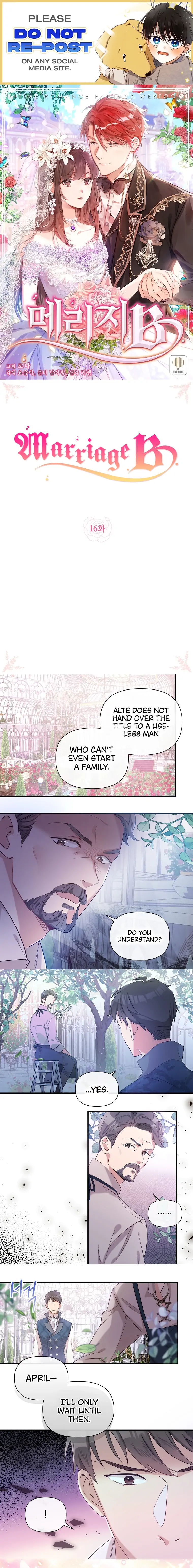 Marriage B Chapter 16 - page 1