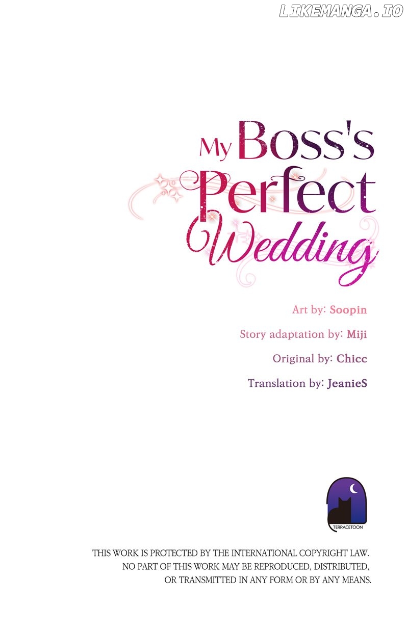 My Boss's Perfect Wedding Chapter 34 - page 57