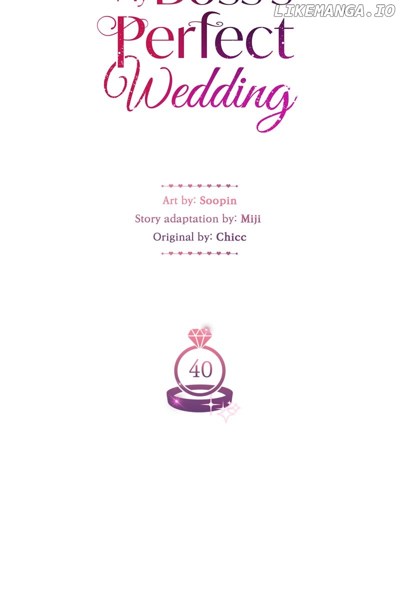 My Boss's Perfect Wedding Chapter 40 - page 5
