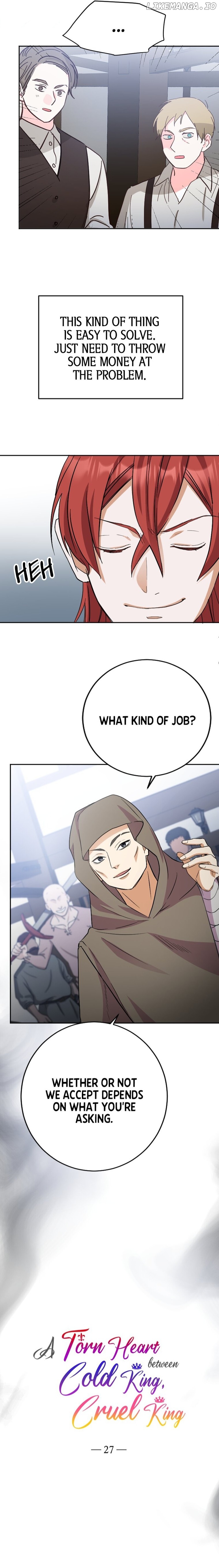 A Torn Heart between Cold King, Cruel King Chapter 27 - page 4