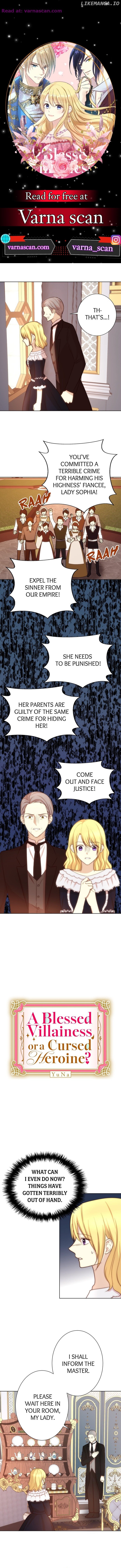 A Blessed Villainess, or a Cursed Heroine? Chapter 6 - page 1