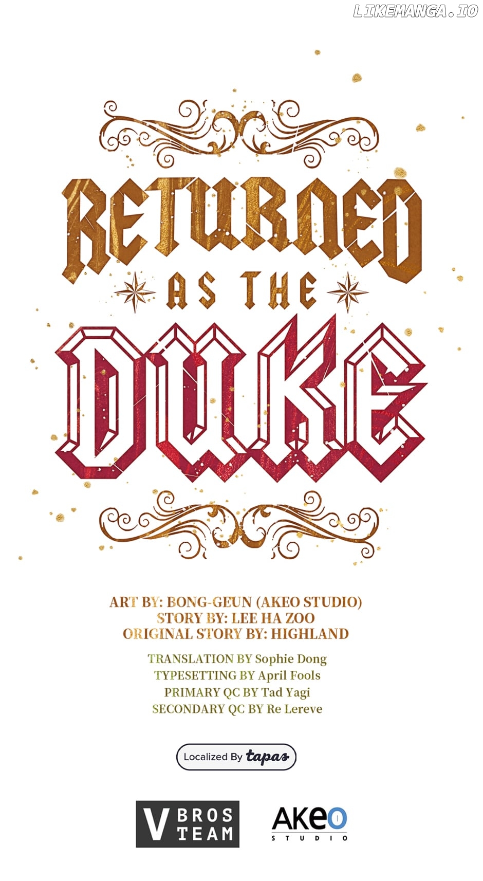 Returned as the Duke Chapter 97 - page 86