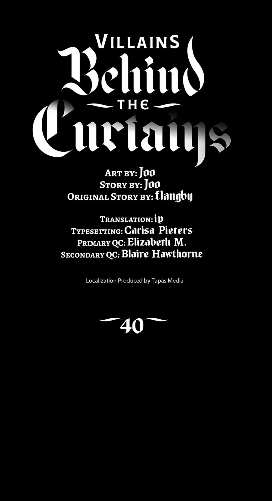 Villains Behind the Curtains Chapter 40 - page 1