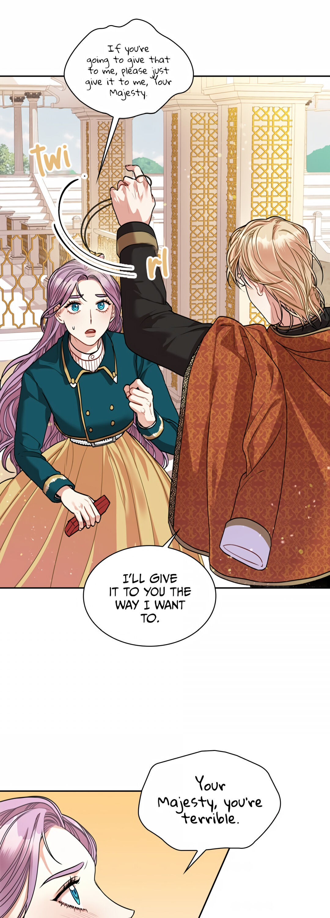 I'm the Tyrant's Secretary chapter 27 - page 33
