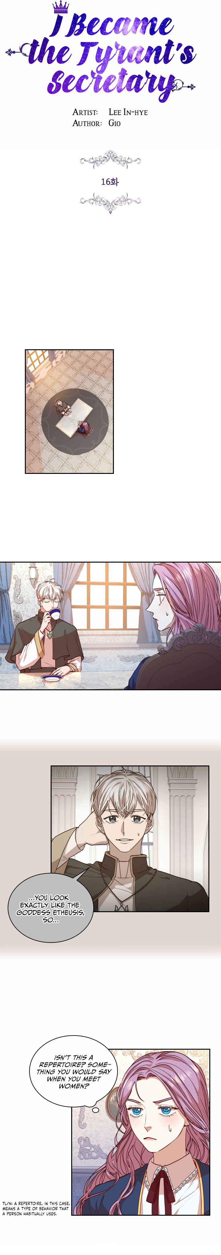 I'm the Tyrant's Secretary chapter 16 - page 5
