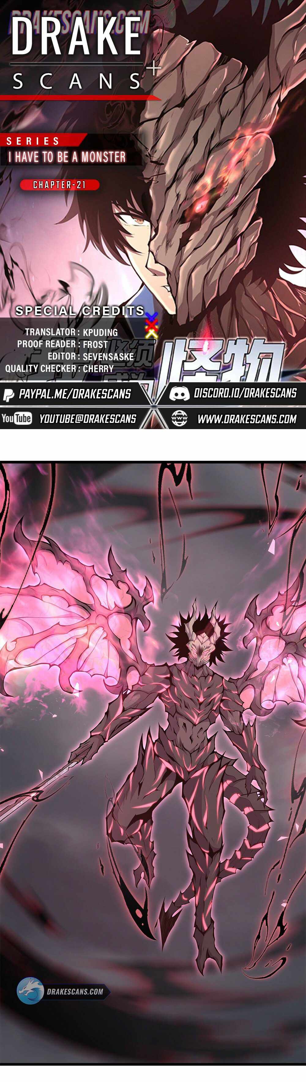 I Have To Be A Monster Chapter 21 - page 1