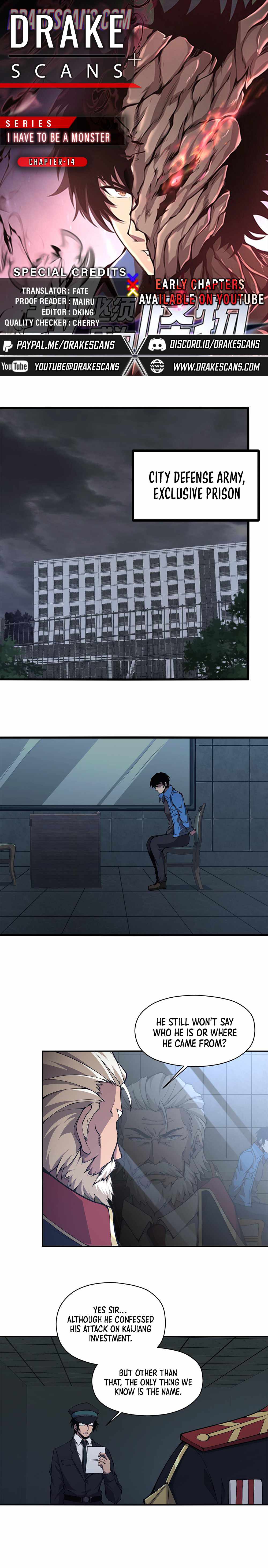 I Have To Be A Monster Chapter 14 - page 1