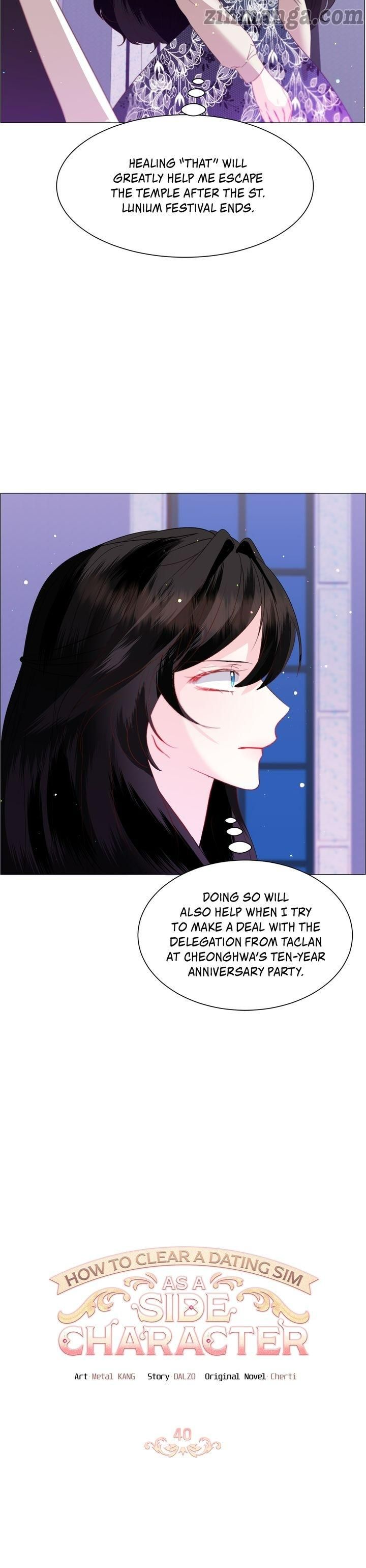 How to Clear a Dating Sim as a Side Character chapter 40 - page 2