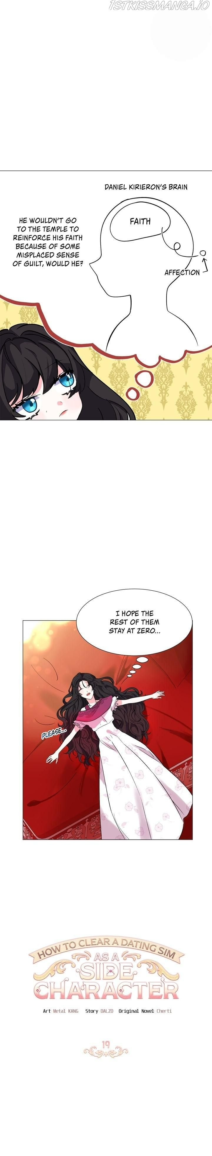 How to Clear a Dating Sim as a Side Character chapter 19 - page 2