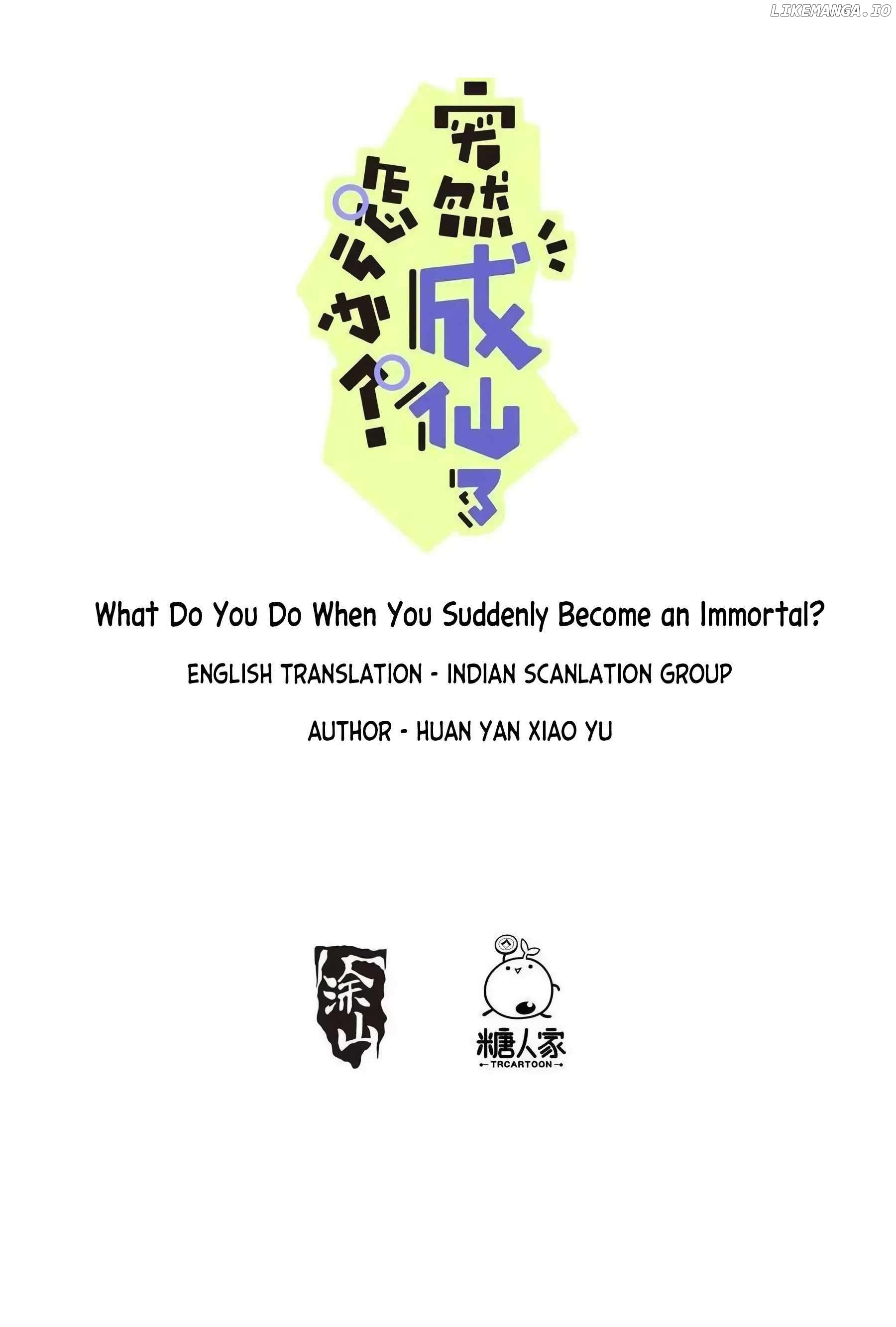 What Do You Do When You Suddenly Become an Immortal? Chapter 182 - page 1