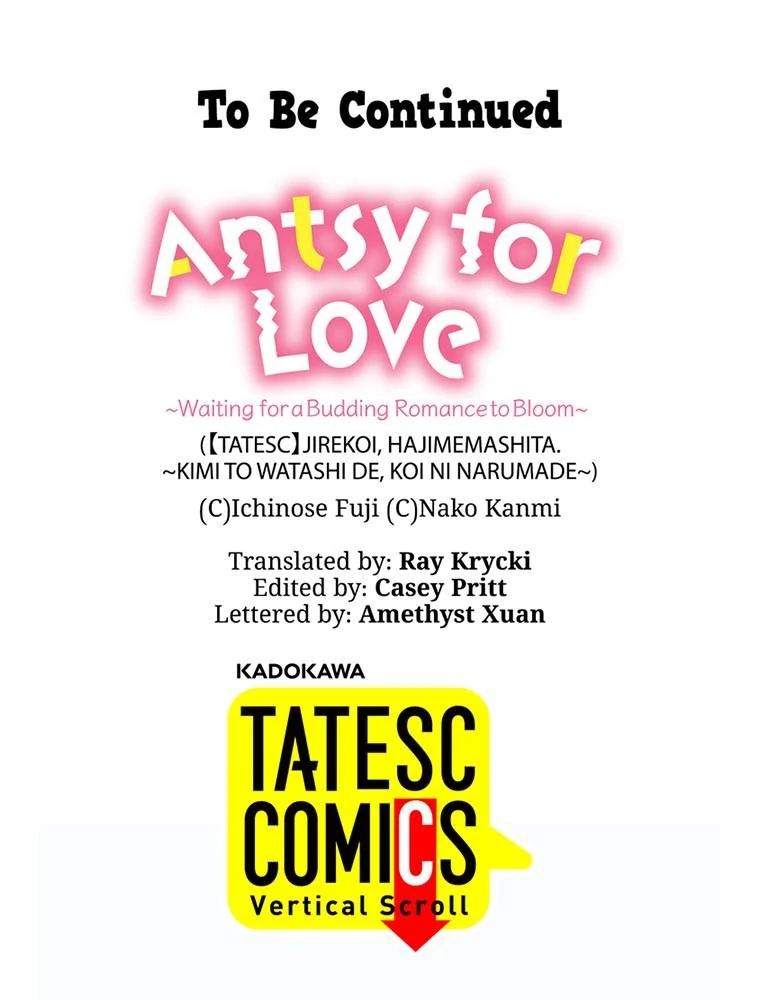 Antsy for Love ~Waiting for a Budding Romance to Bloom~ Chapter 26 - page 117