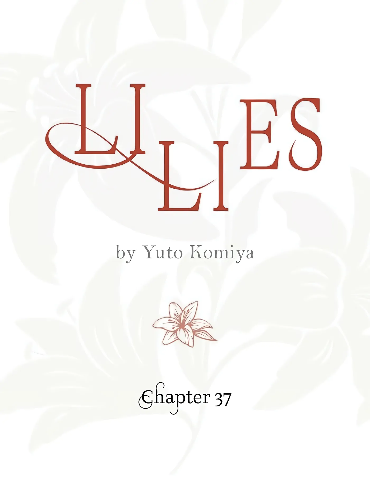 LILIES – Manga Chapter 37 - page 1