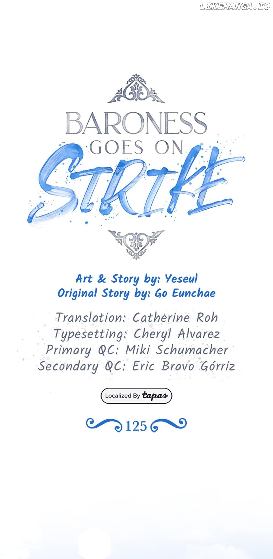Honey, I’m Going On a Strike Chapter 125 - page 1