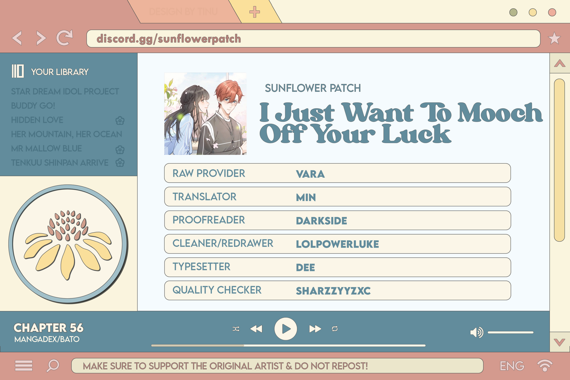 I Just Want To Mooch Off Your Luck Chapter 57 - page 53