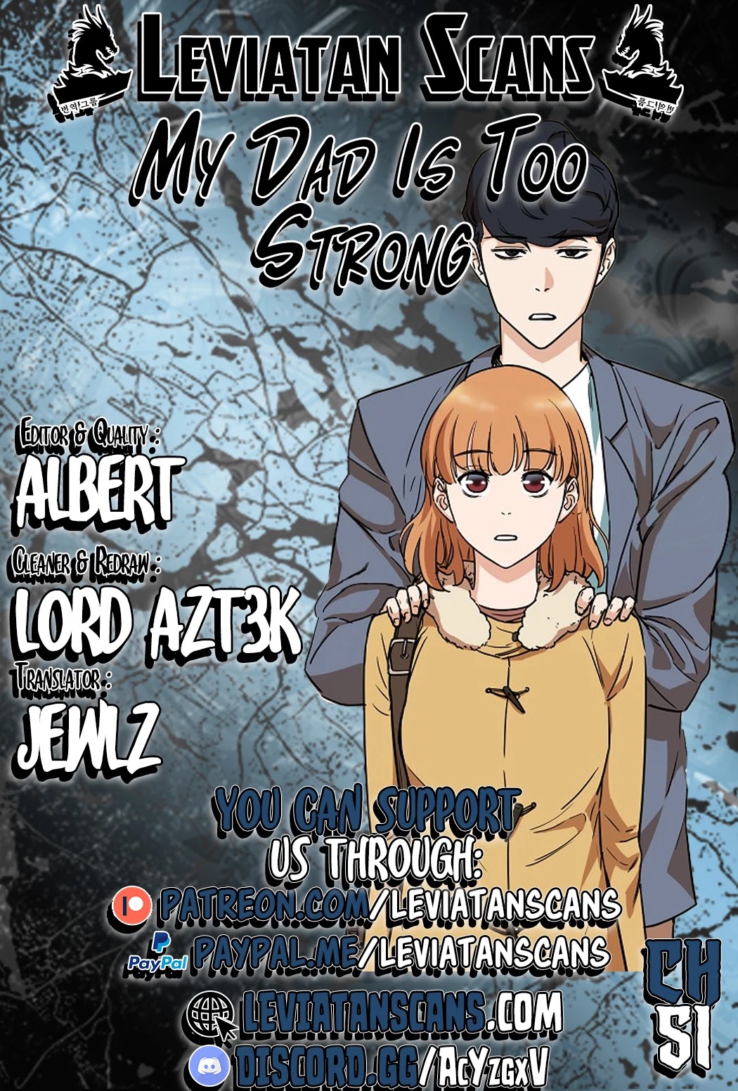 My Dad Is Too Strong chapter 51 - page 1
