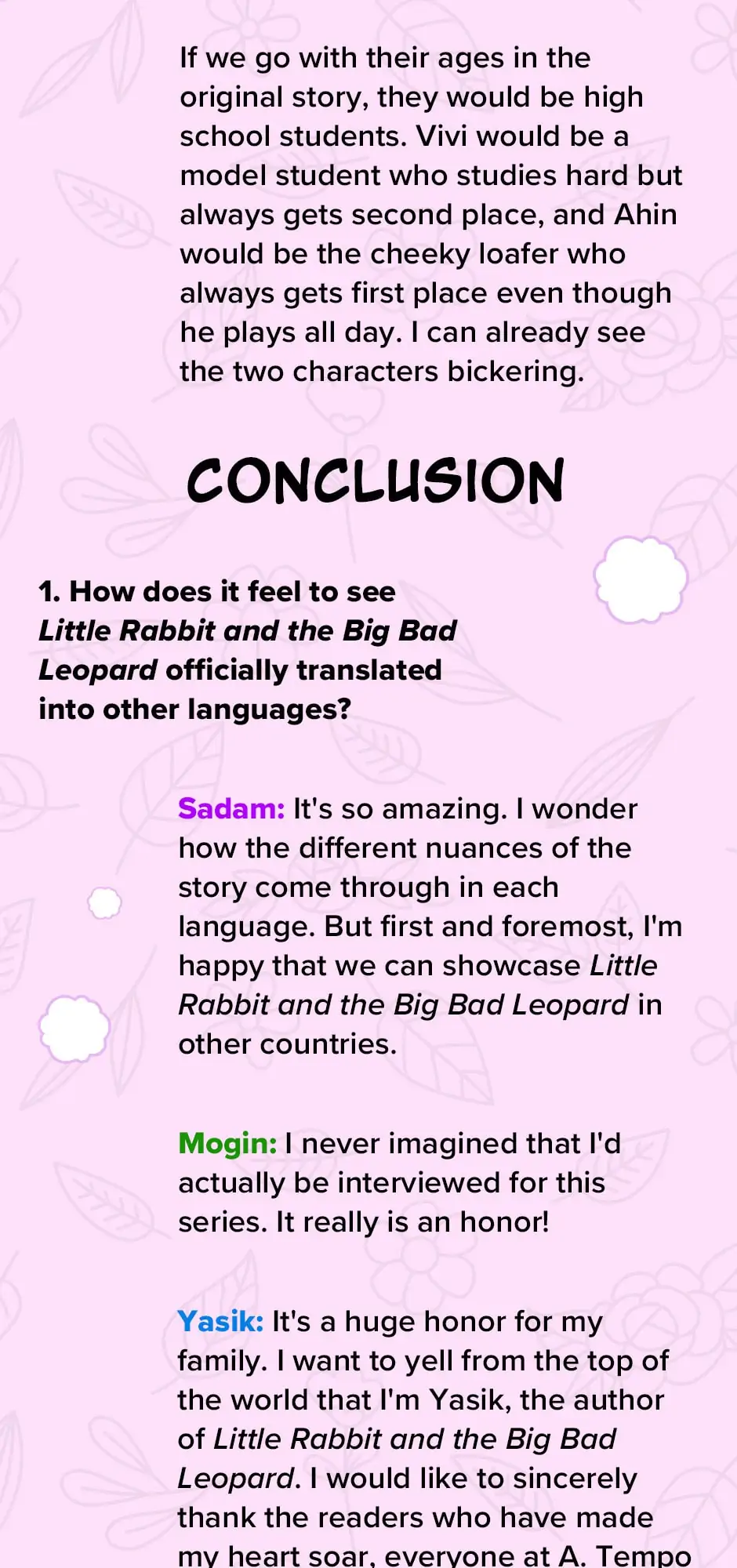 Little Rabbit and the Big Bad Leopard Chapter 61.5 - page 18