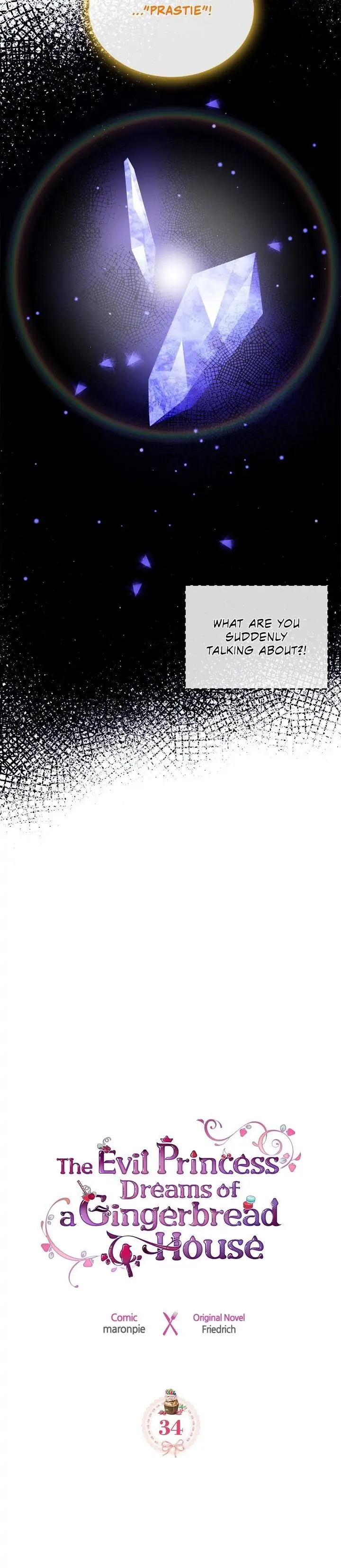 The Villainous Princess Wants to Live in a Gingerbread House Chapter 34 - page 4