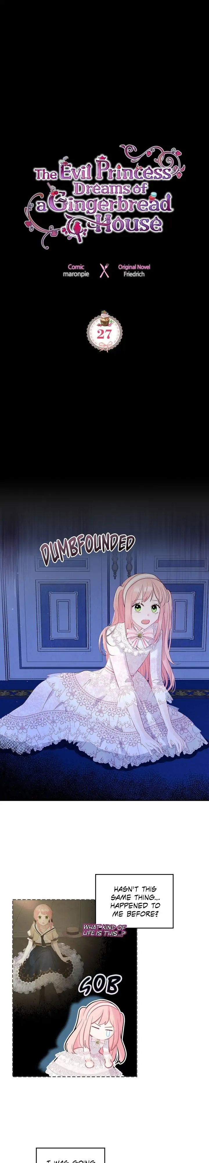 The Villainous Princess Wants to Live in a Gingerbread House Chapter 27 - page 1