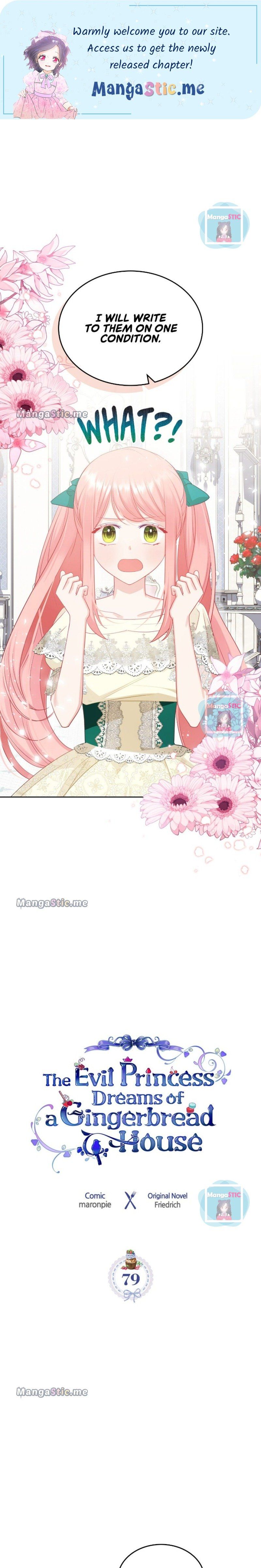 The Villainous Princess Wants to Live in a Gingerbread House chapter 79 - page 1