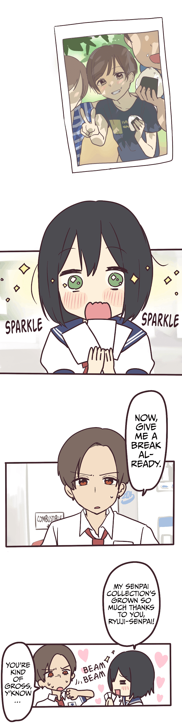 My Crossdressing Senpai chapter 5 - page 3