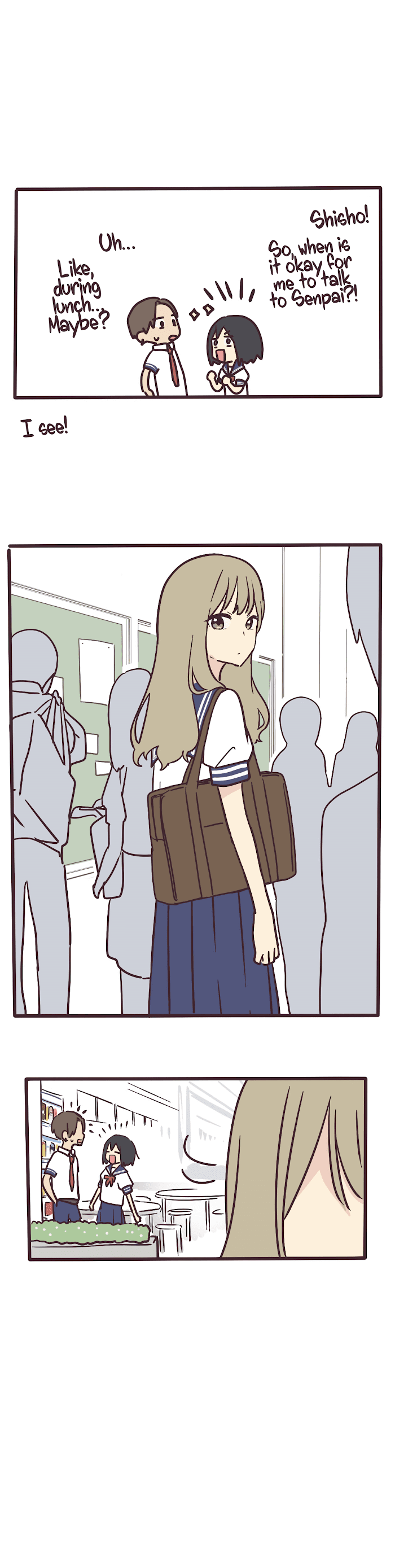 My Crossdressing Senpai chapter 5 - page 9