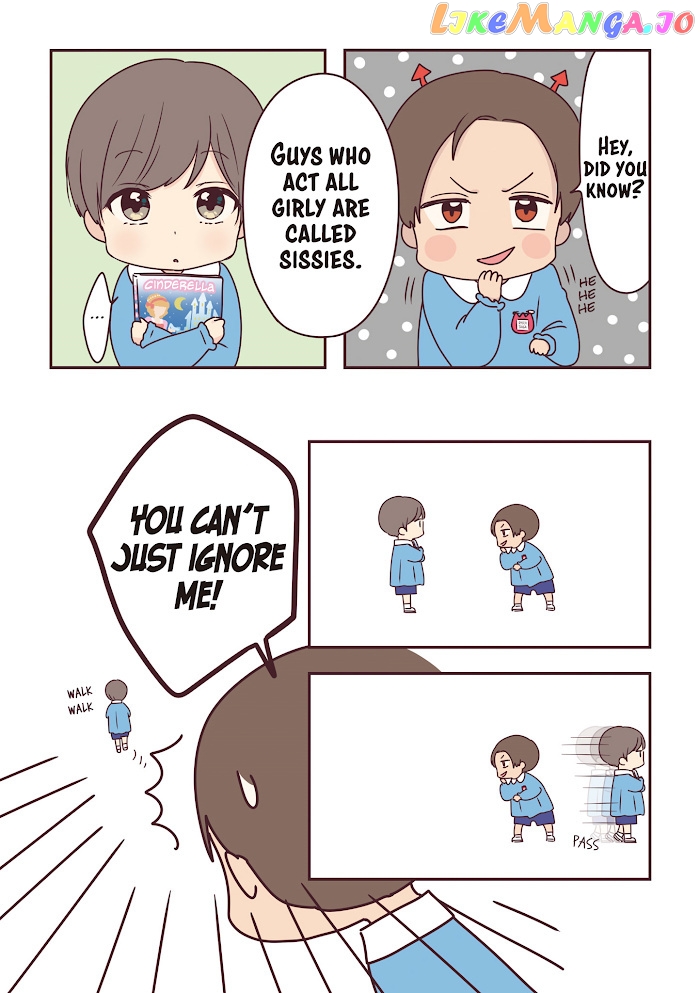 My Crossdressing Senpai chapter 8.5 - page 18