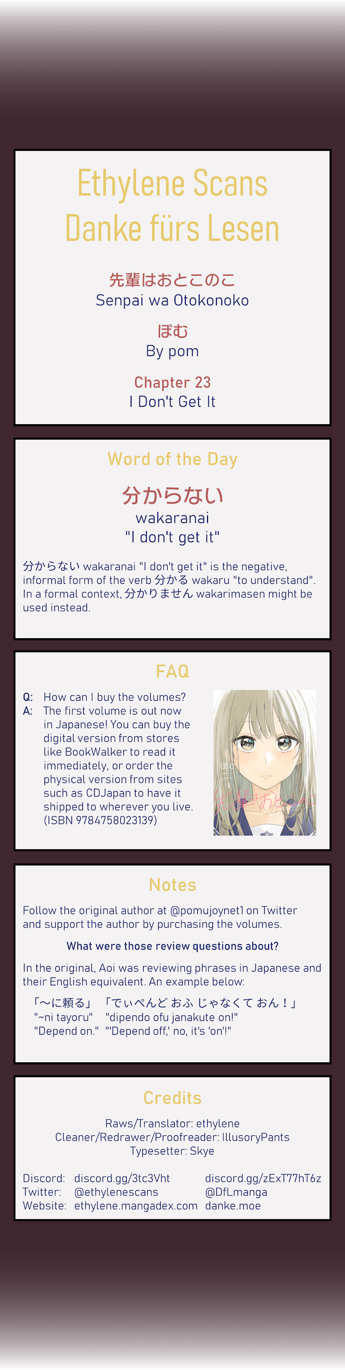 My Crossdressing Senpai chapter 23 - page 21