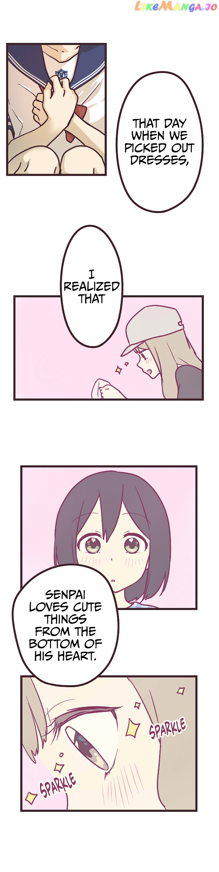My Crossdressing Senpai chapter 14 - page 4