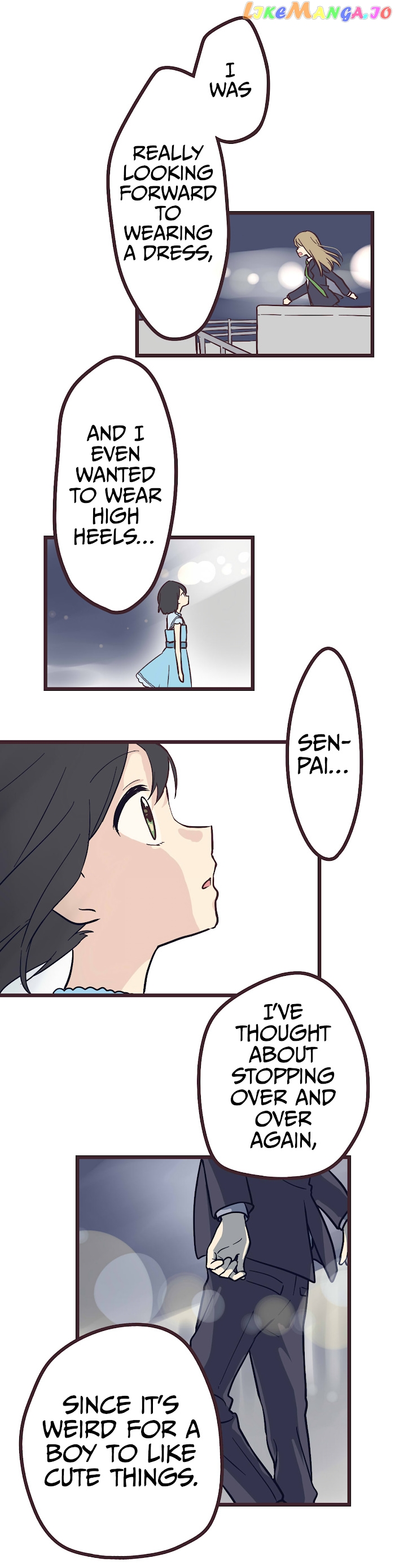 My Crossdressing Senpai chapter 16 - page 11