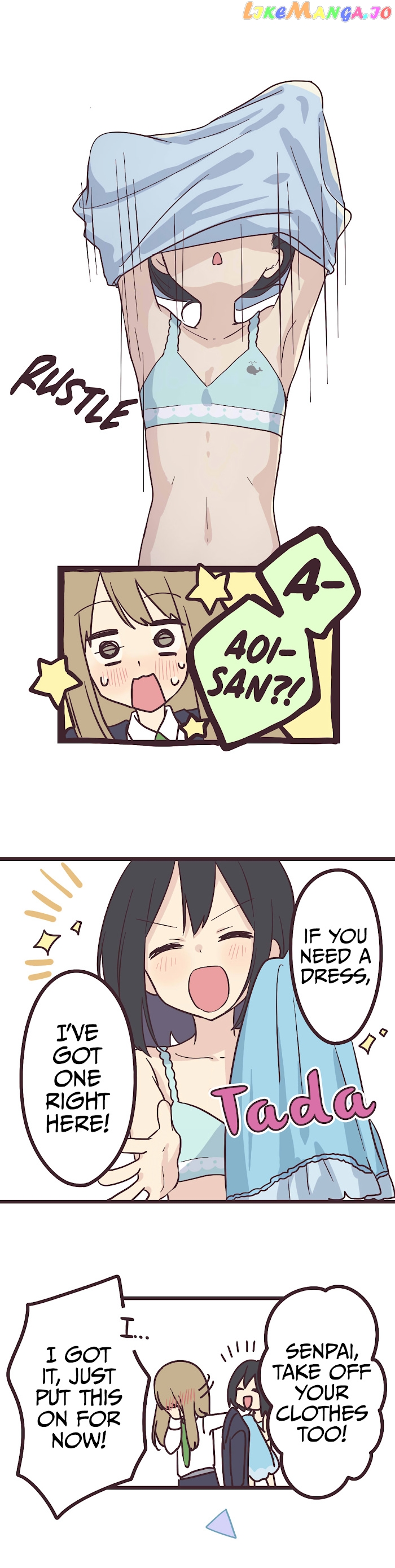 My Crossdressing Senpai chapter 16 - page 22