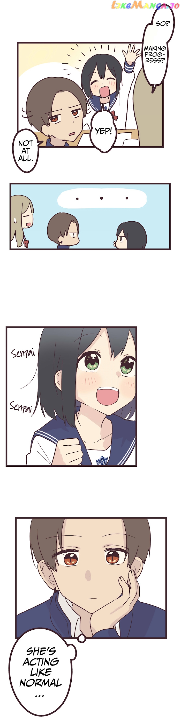 My Crossdressing Senpai chapter 20 - page 8