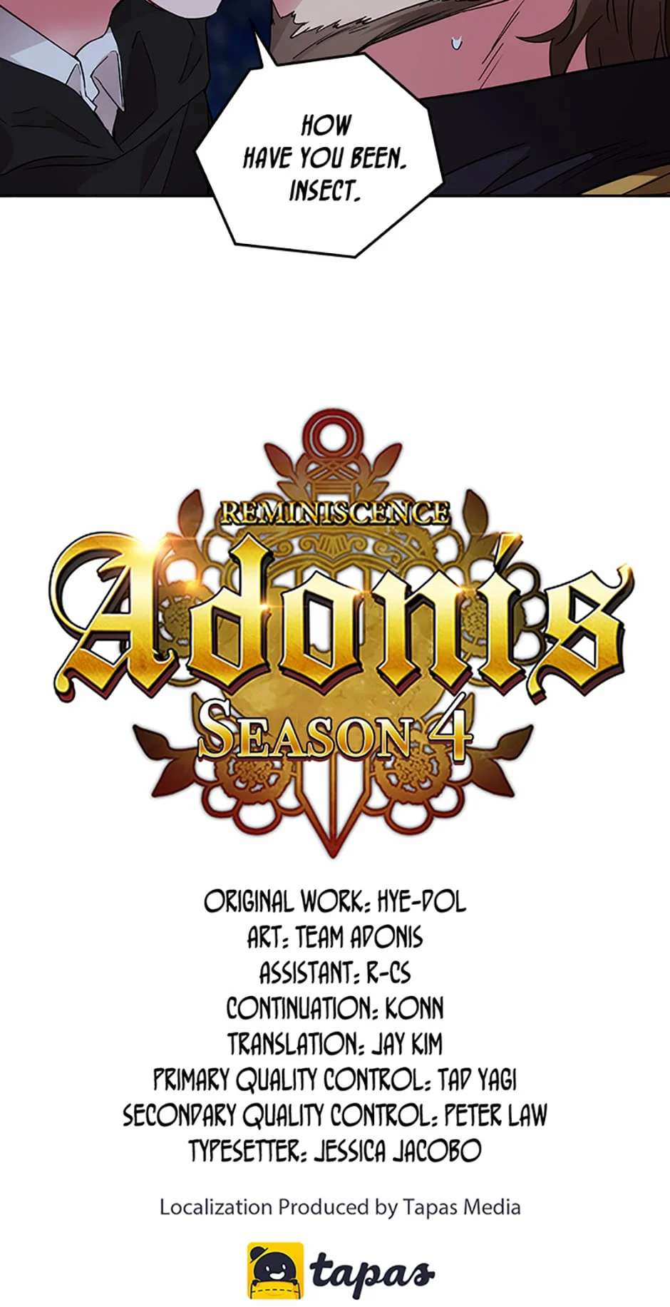 Reminiscence Adonis chapter 148 - page 4