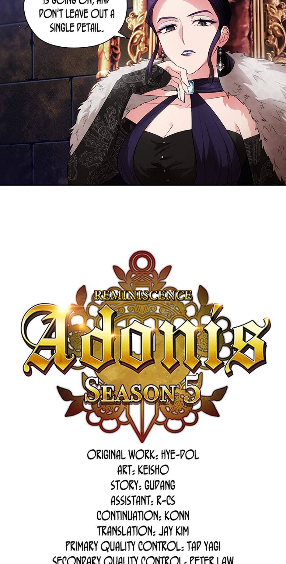 Reminiscence Adonis chapter 184 - page 3