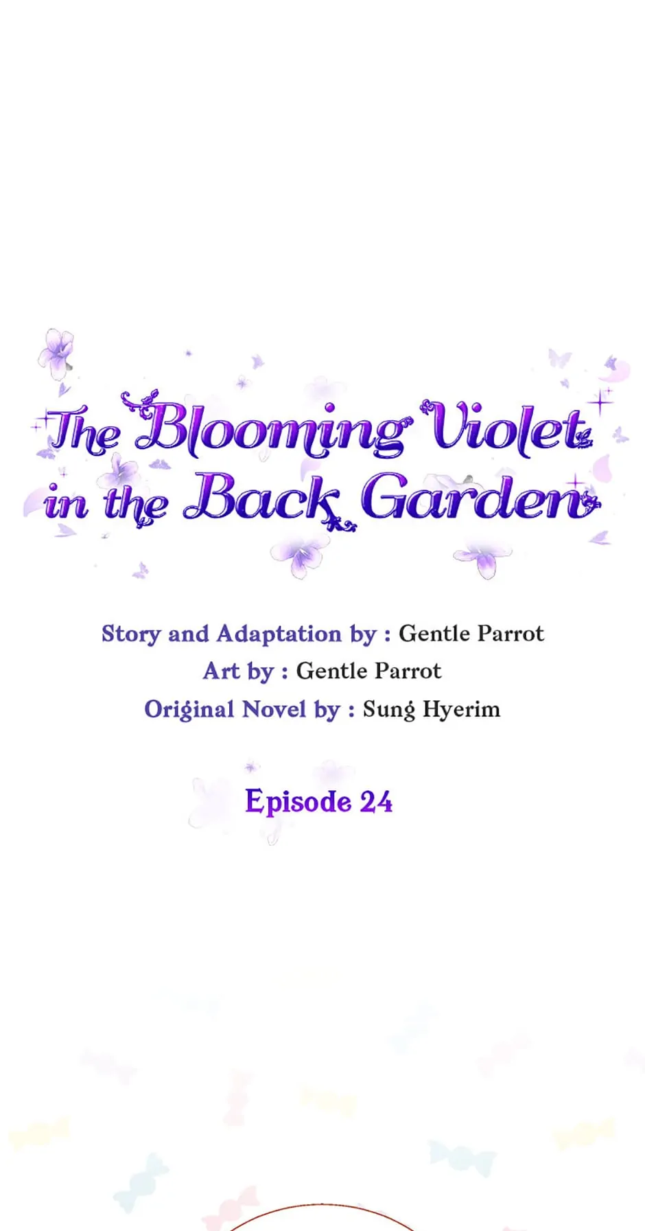 The Blooming Violet in the Back Garden Chapter 24 - page 1