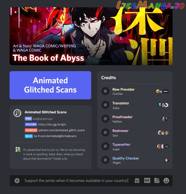 The Abyssal Seed Chapter 5 - page 1