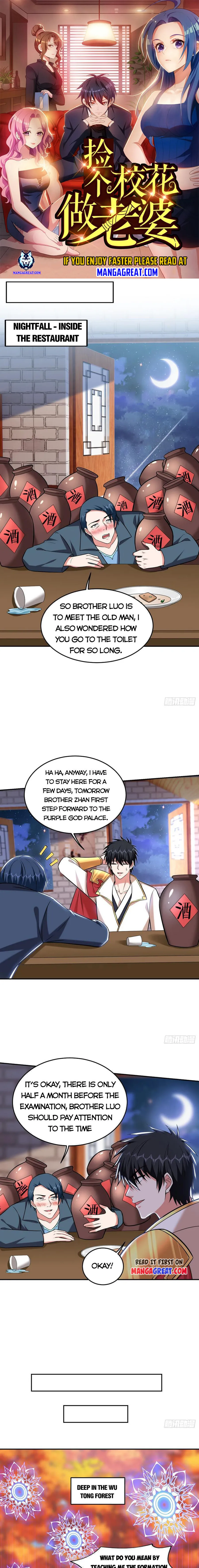 Picking Up A Shool Beauty To Be Wife Chapter 398 - page 1