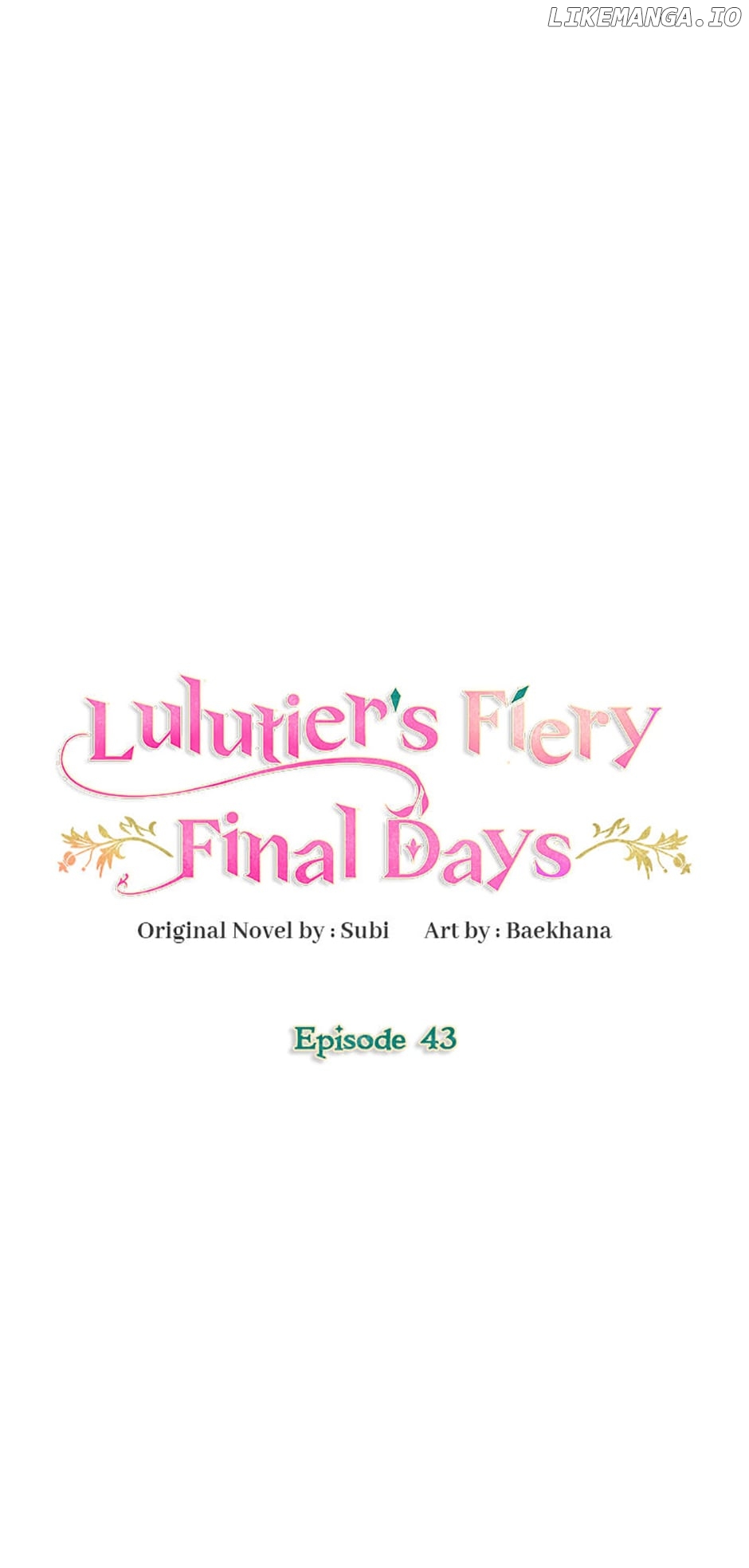 Lulutier's Fiery Final Days Chapter 43 - page 28