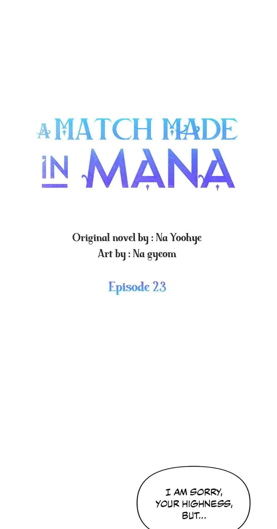 A Match Made in Mana Chapter 23 - page 26