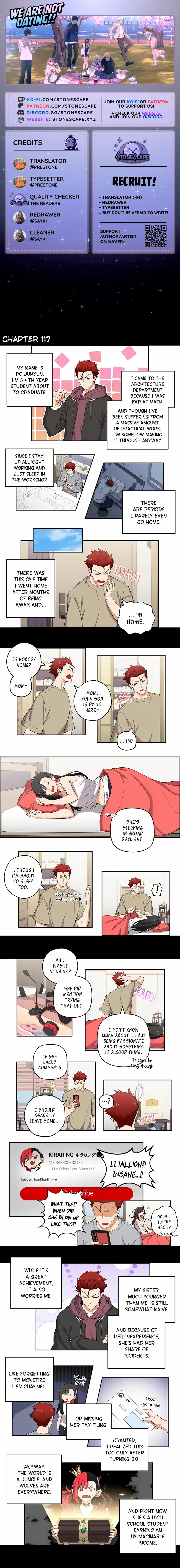 We Are Not Dating!! Chapter 117 - page 1