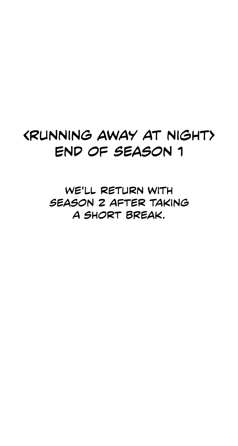 Running Away at Night Chapter 40 - page 90