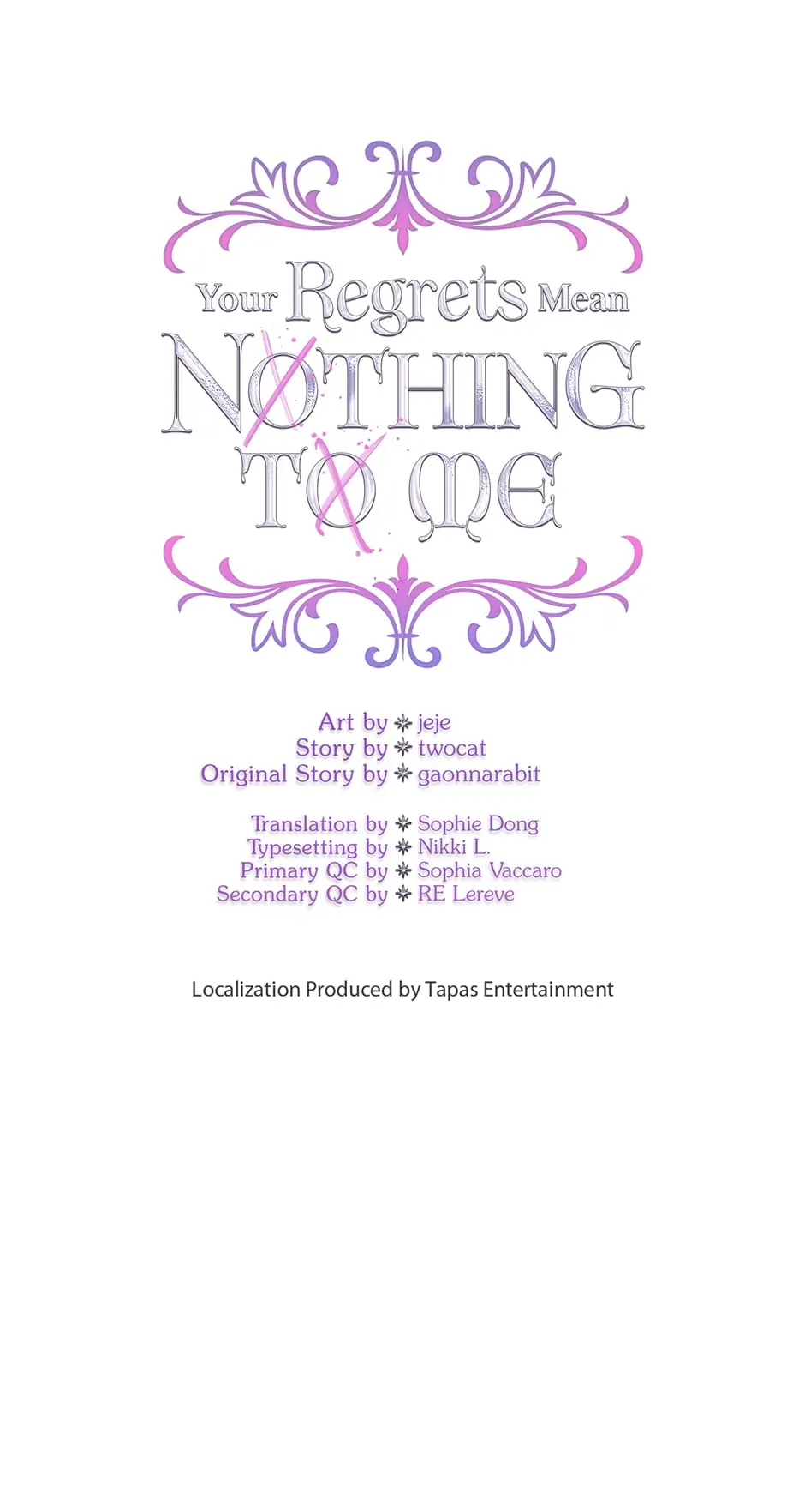 Your Regrets Mean Nothing to Me Chapter 72 - page 22