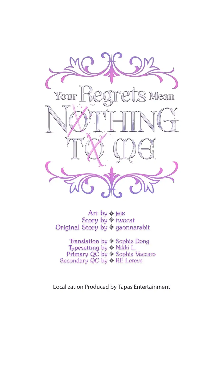 Your Regrets Mean Nothing to Me Chapter 60 - page 11
