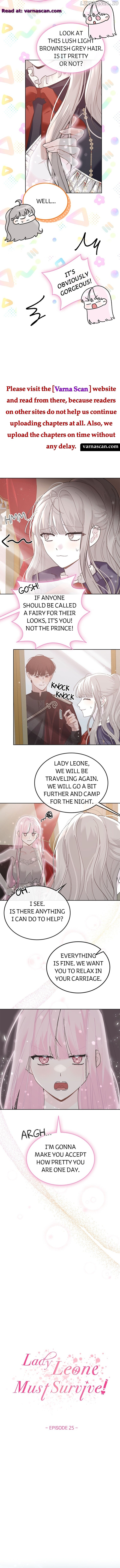 Lady Leone Must Survive! Chapter 25 - page 2
