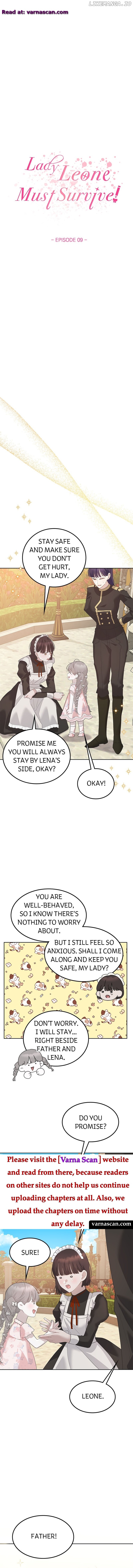 Lady Leone Must Survive! Chapter 9 - page 4